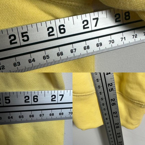 NWT Old Navy Equality Human Right Vintage Crew Neck Sweatshirt Yellow Size XXL - Picture 13 of 14